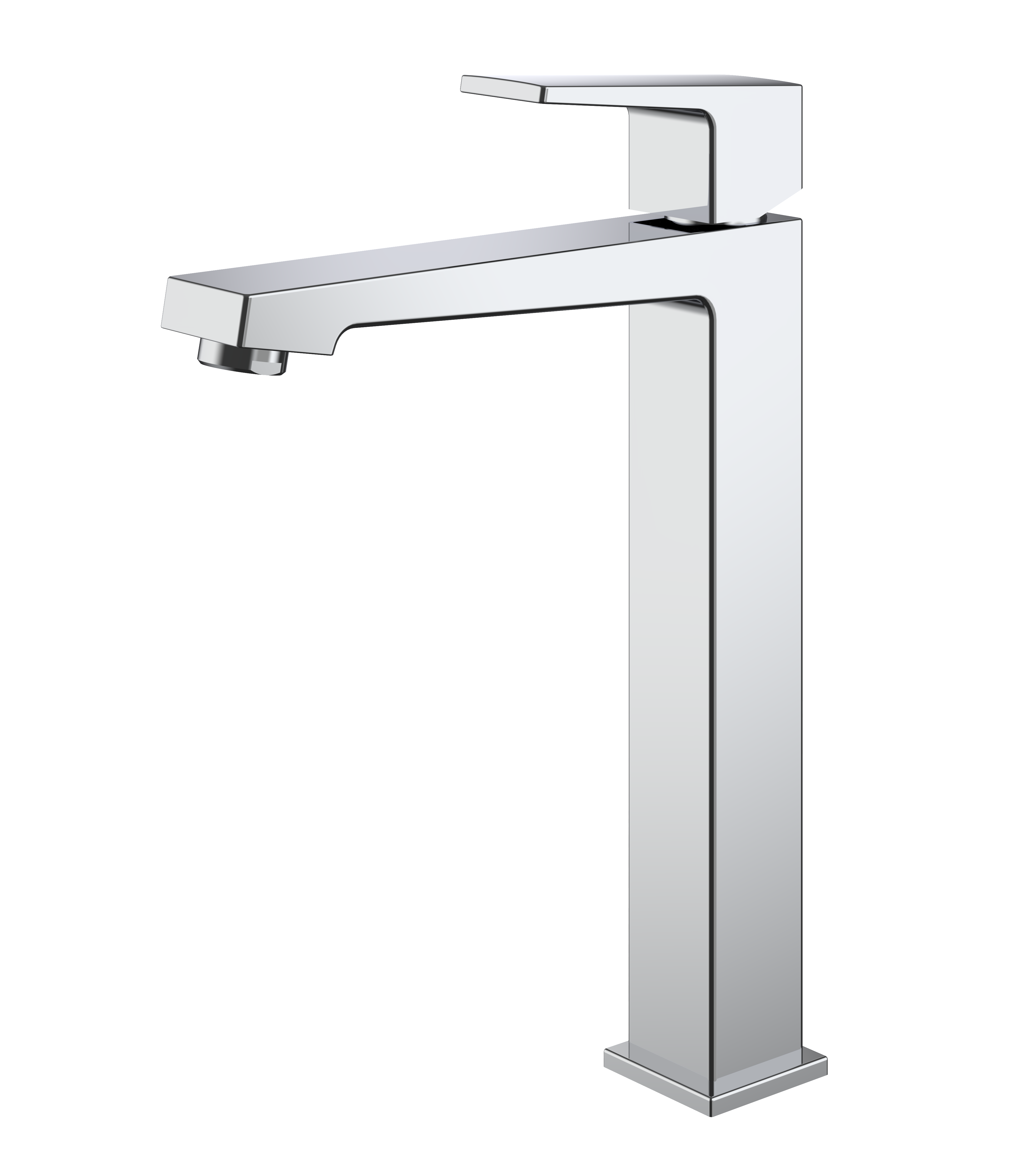 Изображение товара Современный однорычажный смеситель для раковины SPLENKA S01.15 хром