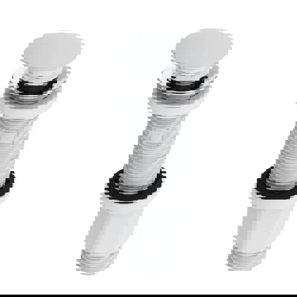 Изображение товара Донный клапан Damixa 210600200 6.3 см белый клик-клак для раковин