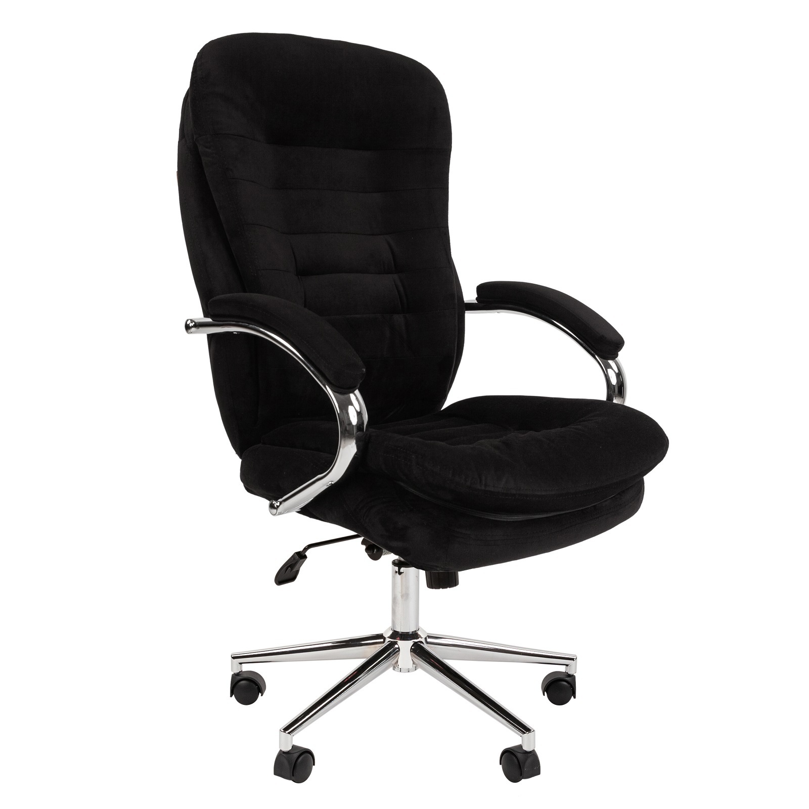 Изображение товара Офисное кресло Chairman Home 795 00-07116611 70x121x70 см велюр цвет черный