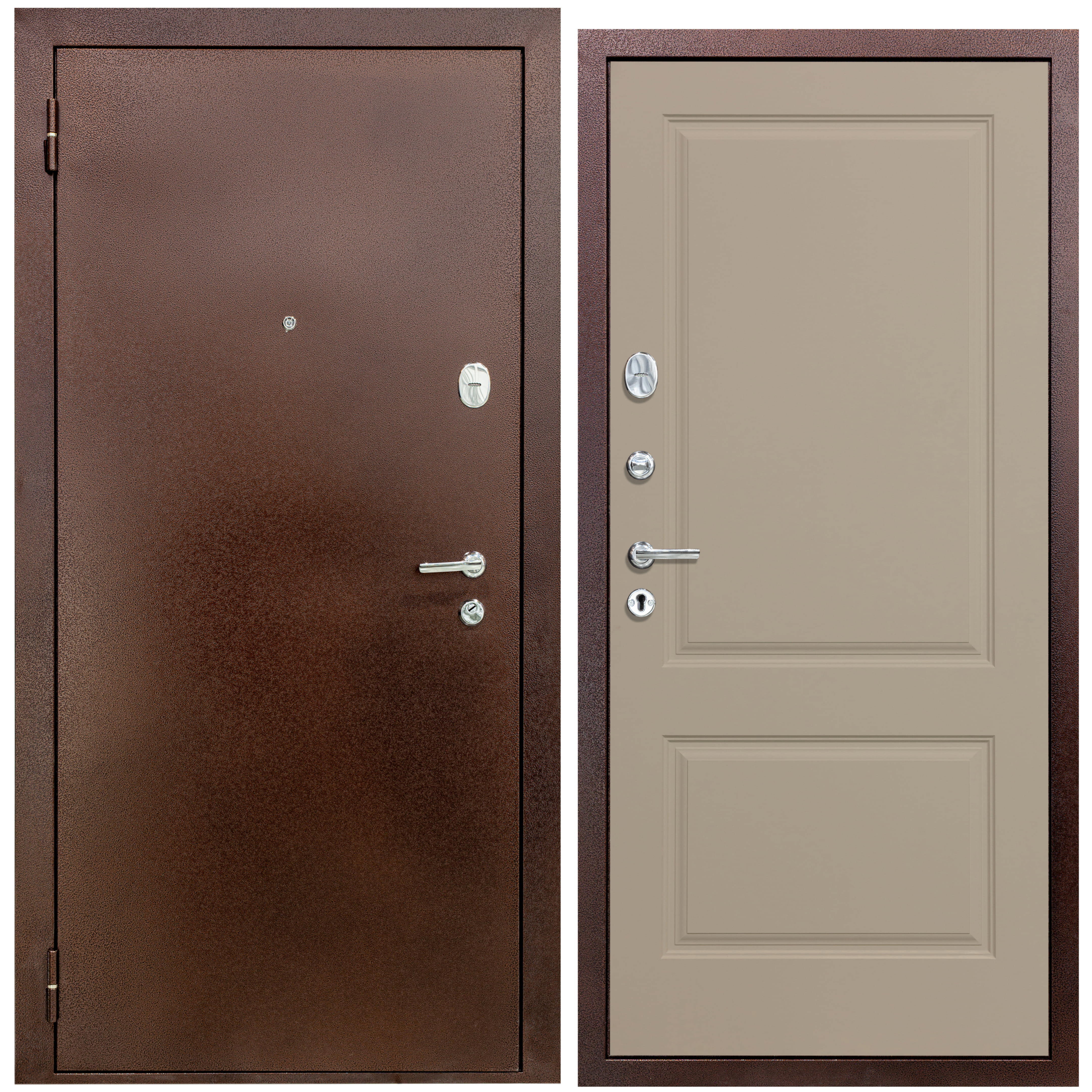 Изображение товара [Входная дверь] DIVA DIVA 510 Левый Антик медь–Д7 Софт шампань