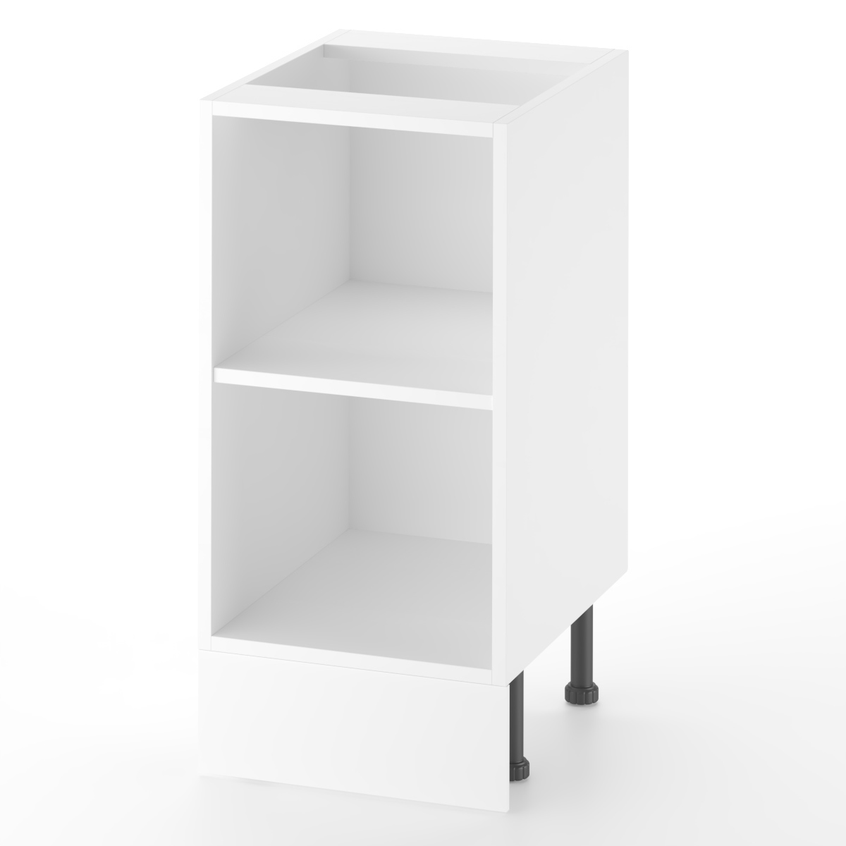 Изображение товара Корпус напольного шкафа Нева Н 400 40x82x50 см ЛДСП цвет белый