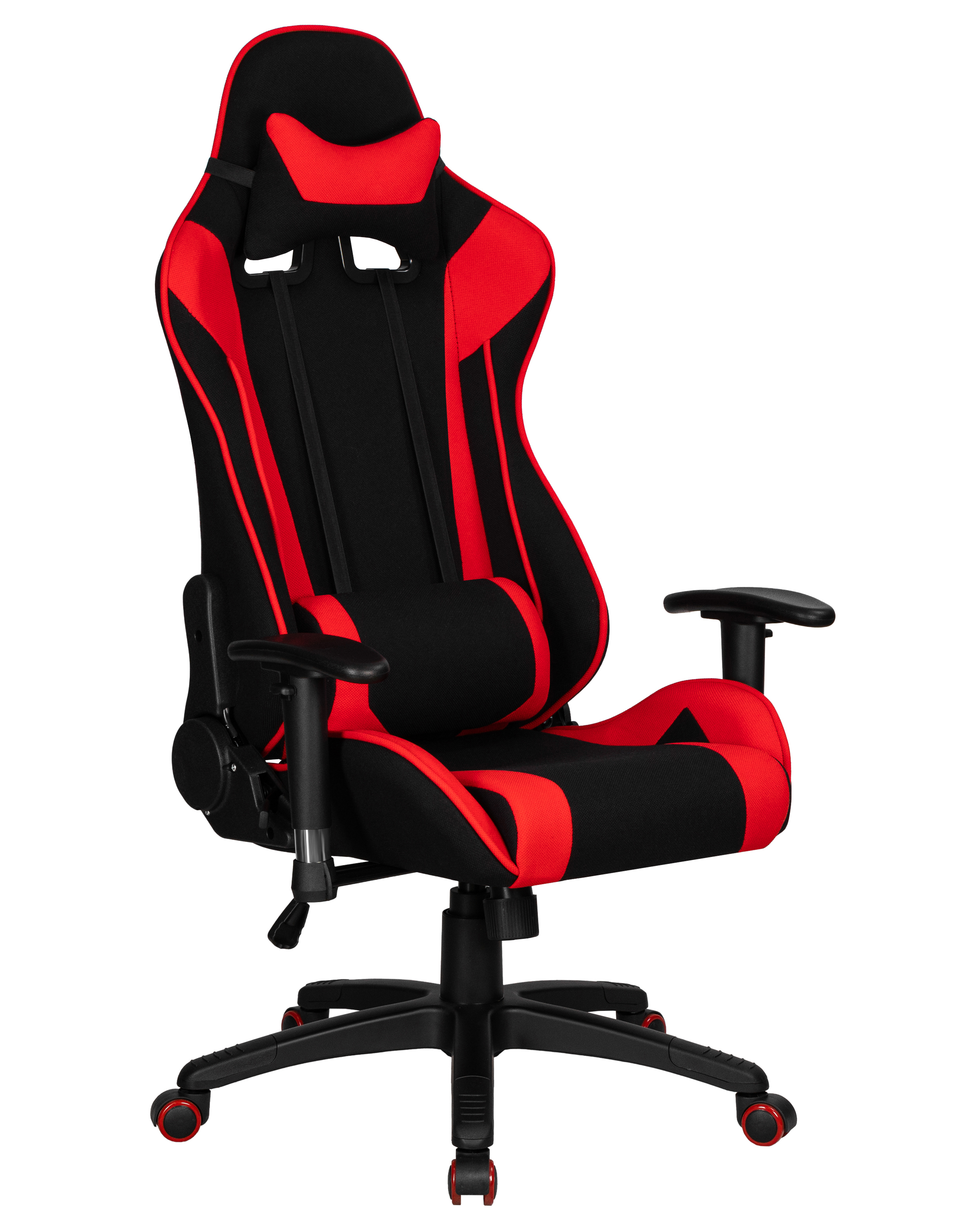 Изображение товара Игровое кресло Dobrin Dallas регулируемое 68x136x60 см в красном цвете