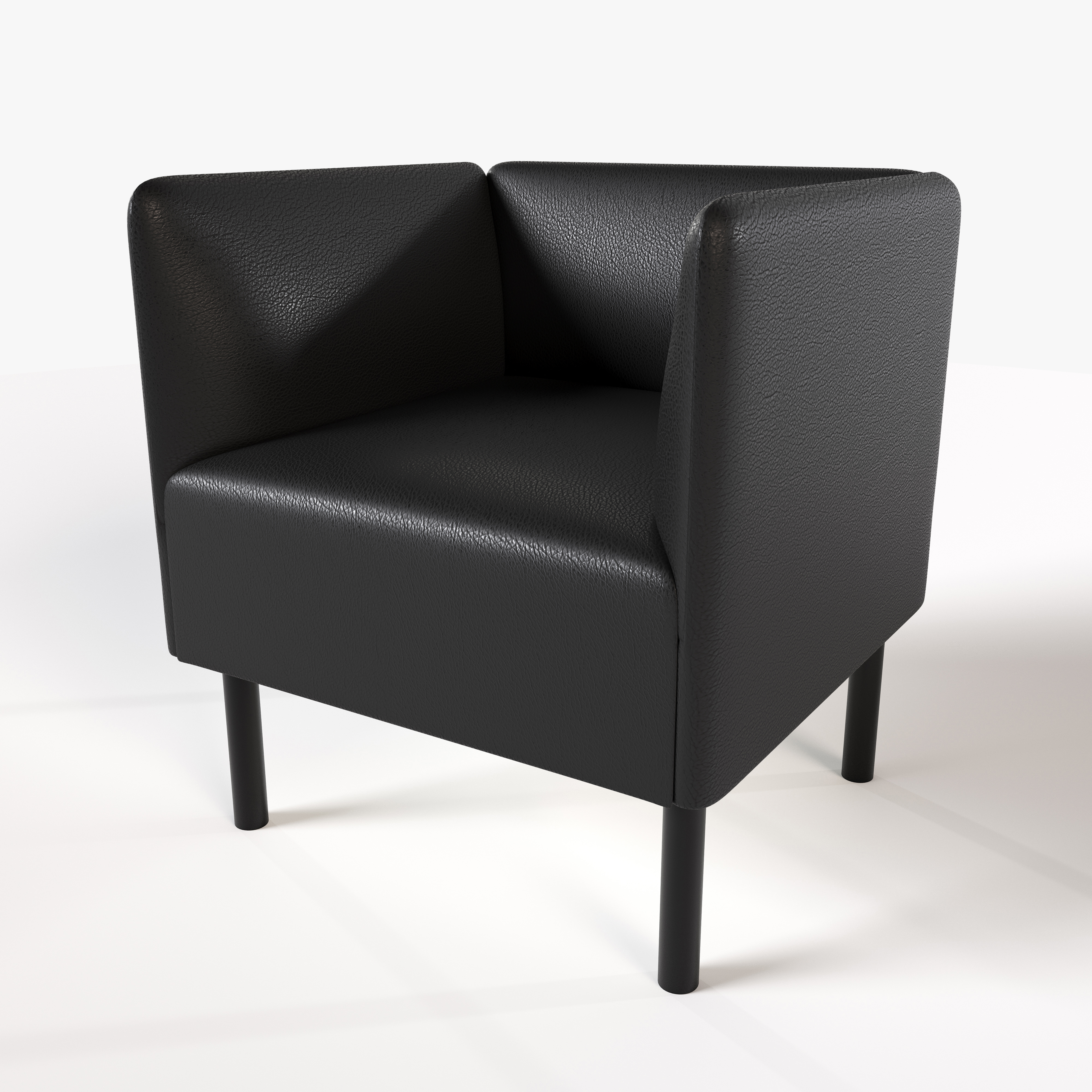 Изображение товара Кресло Salon tron Монреаль 68x75x54 см искусственная кожа цвет черный