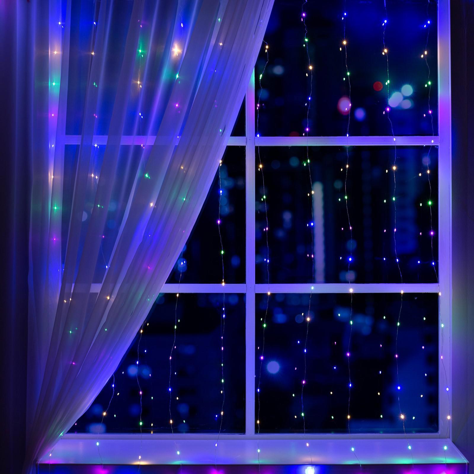 Изображение товара Электрогирлянда Luazon Lighting Занавес 2x2м с 300 лампами