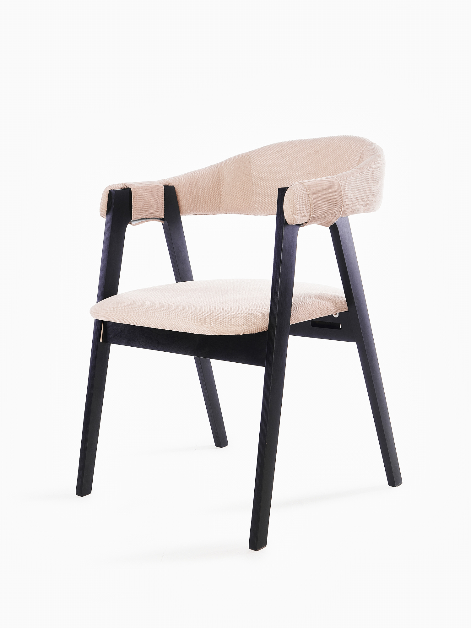 Изображение товара Стул / кресло Чепецкая мебельная фабрика Кресло 52x76x61 см текстиль цвет венге/берген латте