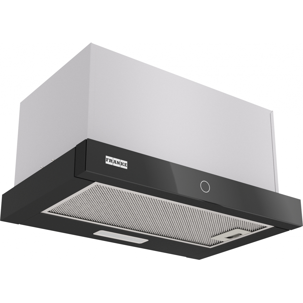 Изображение товара Встраиваемая кухонная вытяжка Franke TOUCH 50 BK 50 см черный стильный дизайн