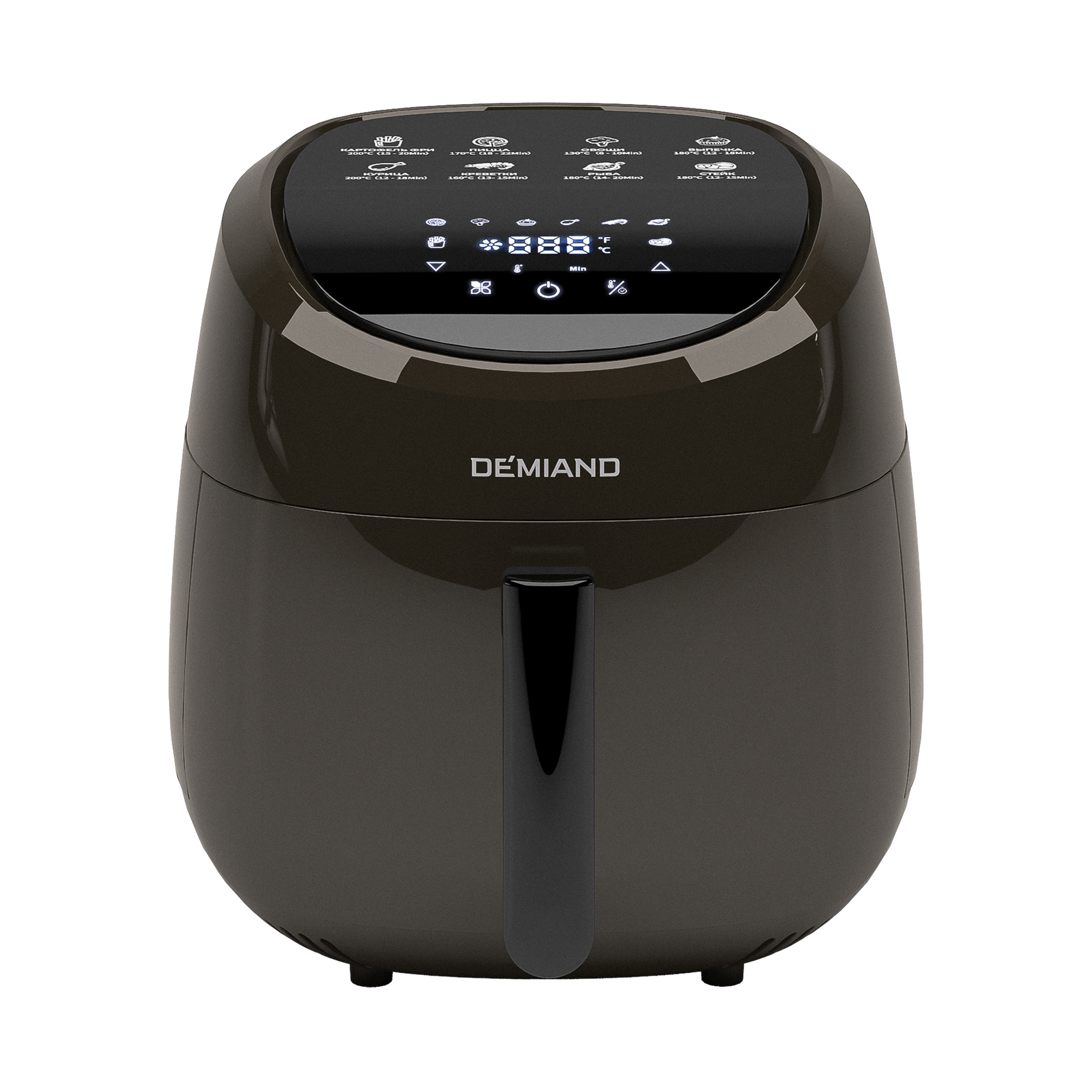 Изображение товара Аэрогриль Demiand Raung DK-1600 4.5л цвет шоколад