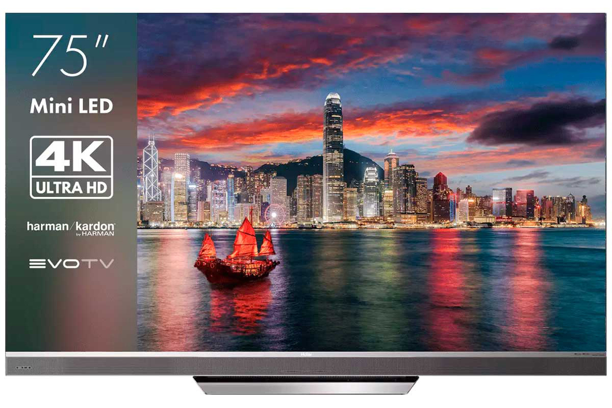 Изображение товара Телевизор Haier 75 Mini LED Pro 4K UHD 75" Android Wi-Fi Bluetooth