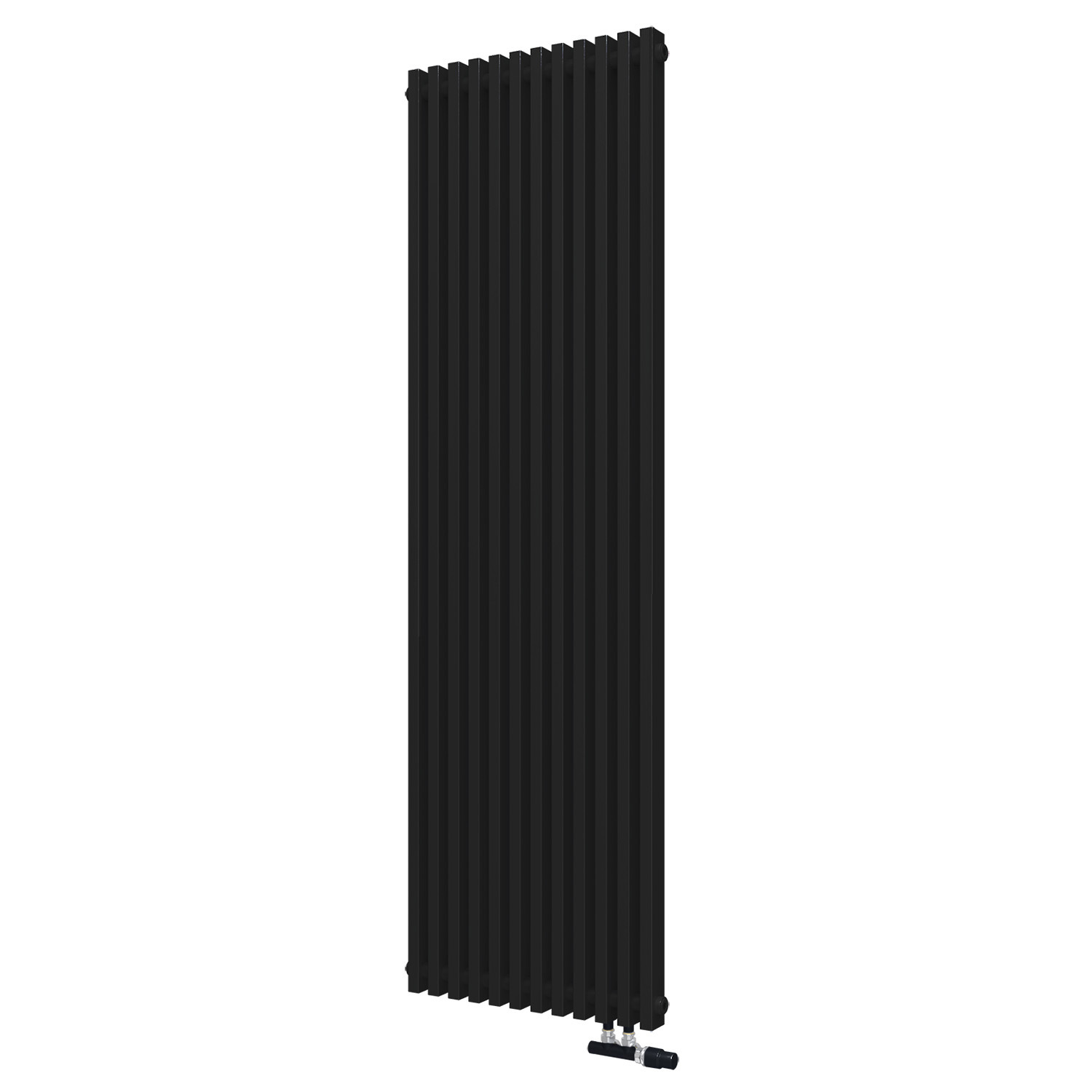 Изображение товара Радиатор КЗТО Quadrum NEO 50 V 1750-12 R RAL1T103S9005 черный матовый муар Изображение товара Радиатор КЗТО Quadrum NEO 50 V 1750-12 R RAL1T103S9005 черный матовый муар