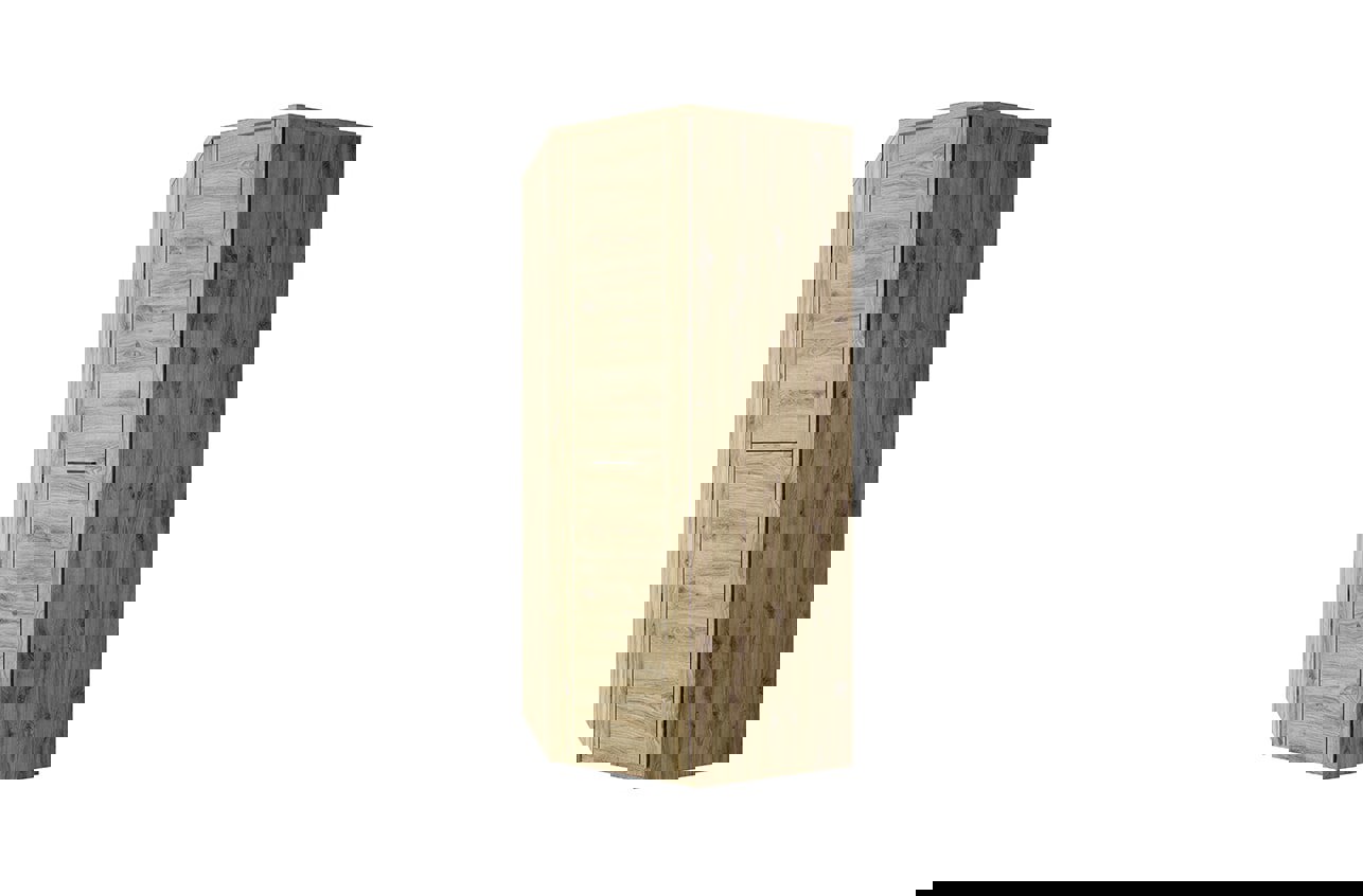 Изображение товара Угловой шкаф Anrex 95.4x210.4x95.4 см цвет дуб наварра современный дизайн