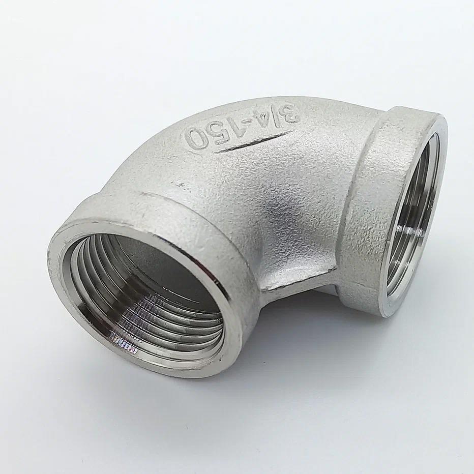 Изображение товара Отвод 90° Ifitting MG-FEDD 3/4"x3/4" ВР нержавеющая сталь
