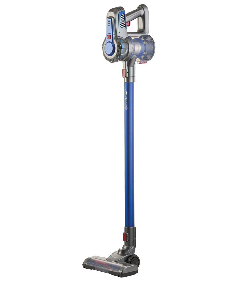 Изображение товара Вертикальный пылесос Endever SkyClean VC-303 синий и серый, 170 Вт, HEPA-фильтр