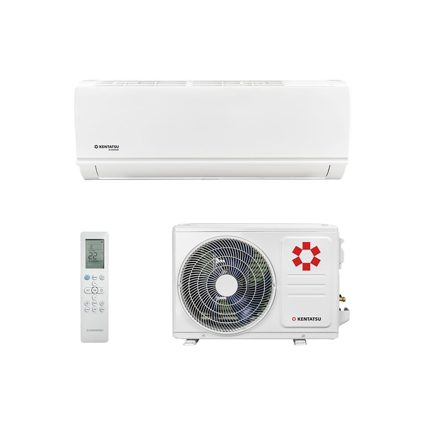 Изображение товара Сплит-система инверторная Kentatsu KSGYK26HZRN1/ KSRYK26HZRN1 9K BTU охлаждение/обогрев
