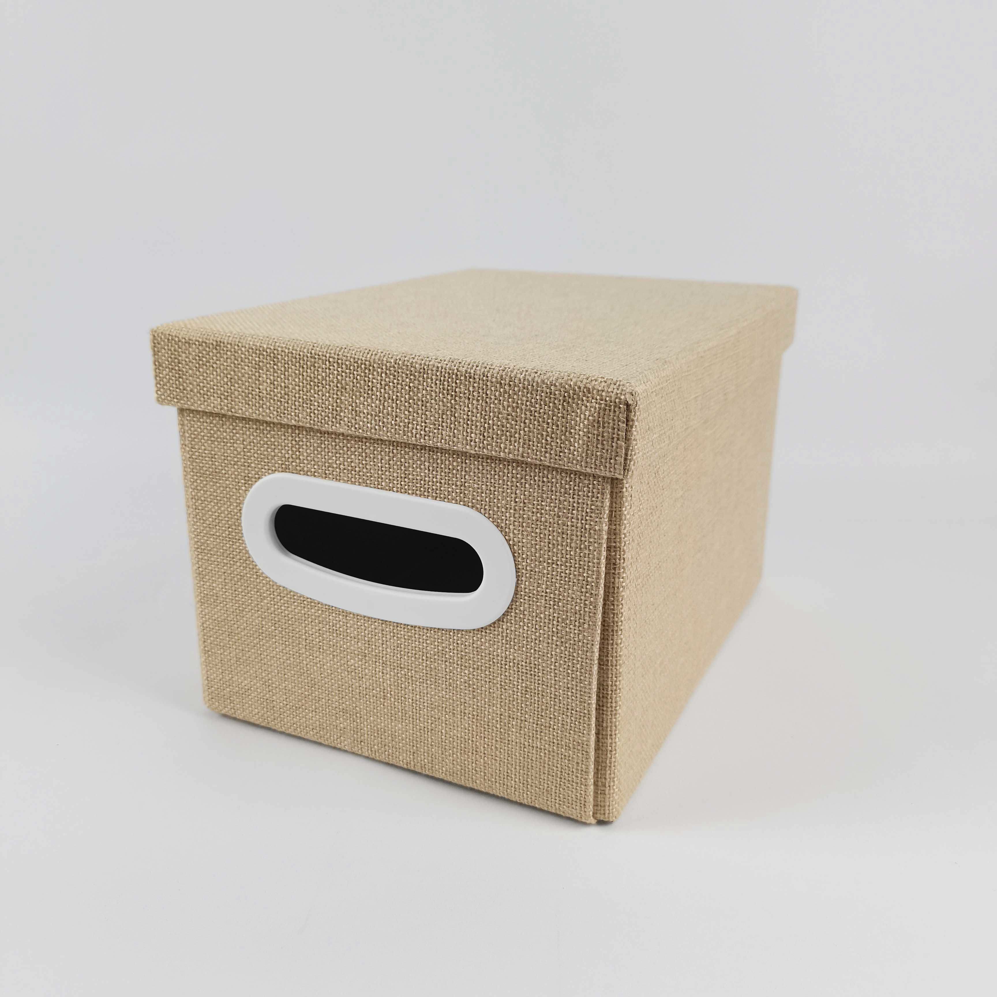 Изображение товара Короб складной Storidea FC2553KP-50 18x15x25 см картон цвет бежевый