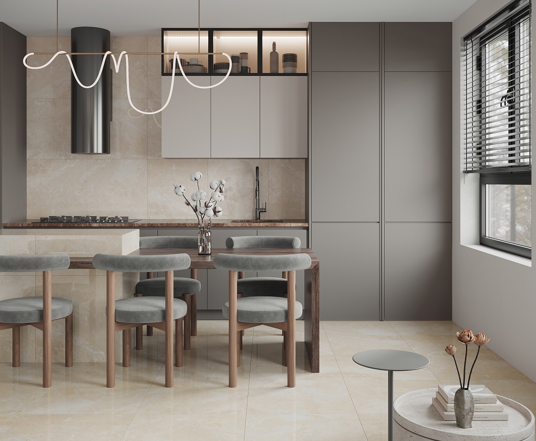 Изображение товара Керамогранит Laparet Romano Crema 60x60 см бежевый для пола и стен