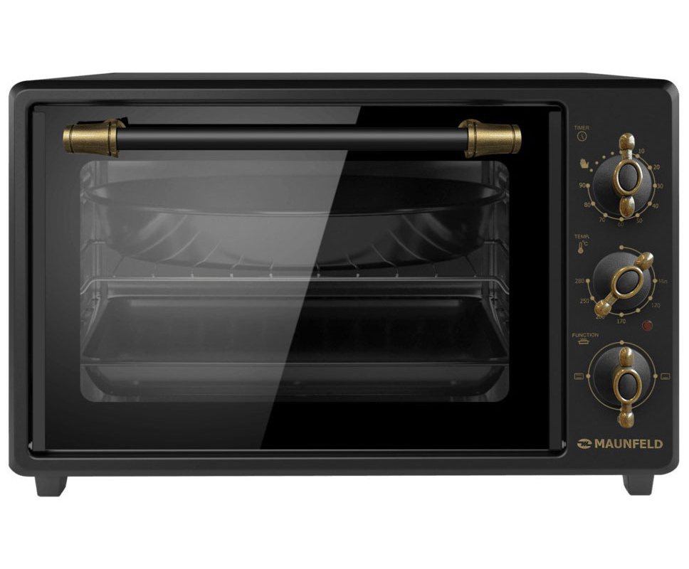 Изображение товара Электропечь 1400 Вт Maunfeld 482535 51.5x32.5x42.5 см цвет черный