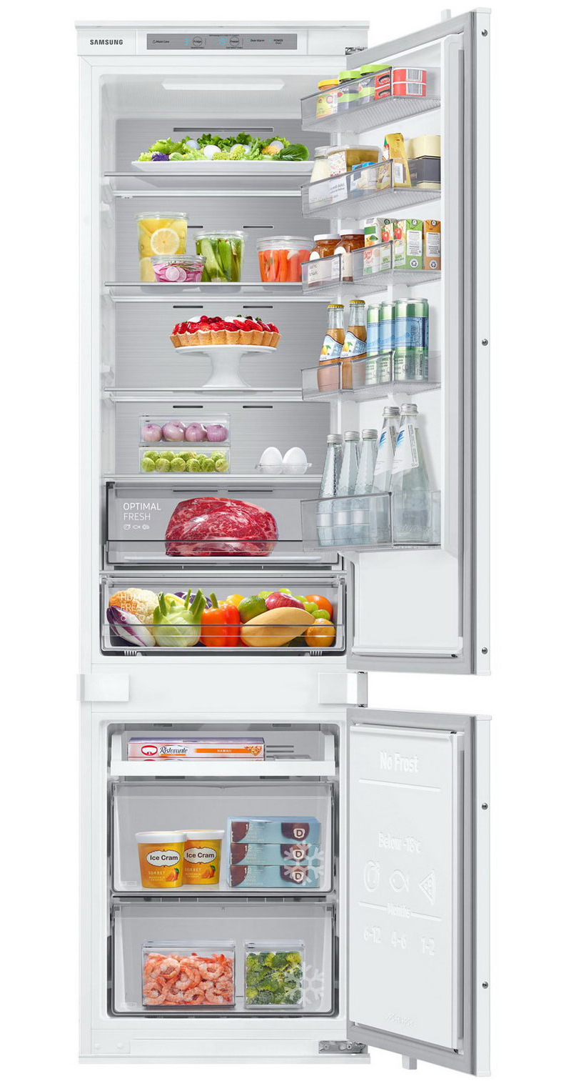 Изображение товара Встраиваемый двухкамерный холодильник Samsung BRB 30703EWW 54x193.5 см белый