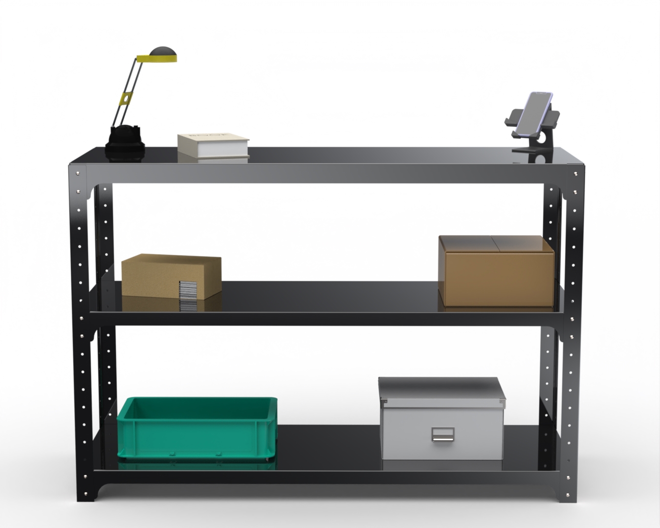 Изображение товара Стол-верстак Metalex 205426 950x1300x400 мм, максимальная нагрузка 260 кг