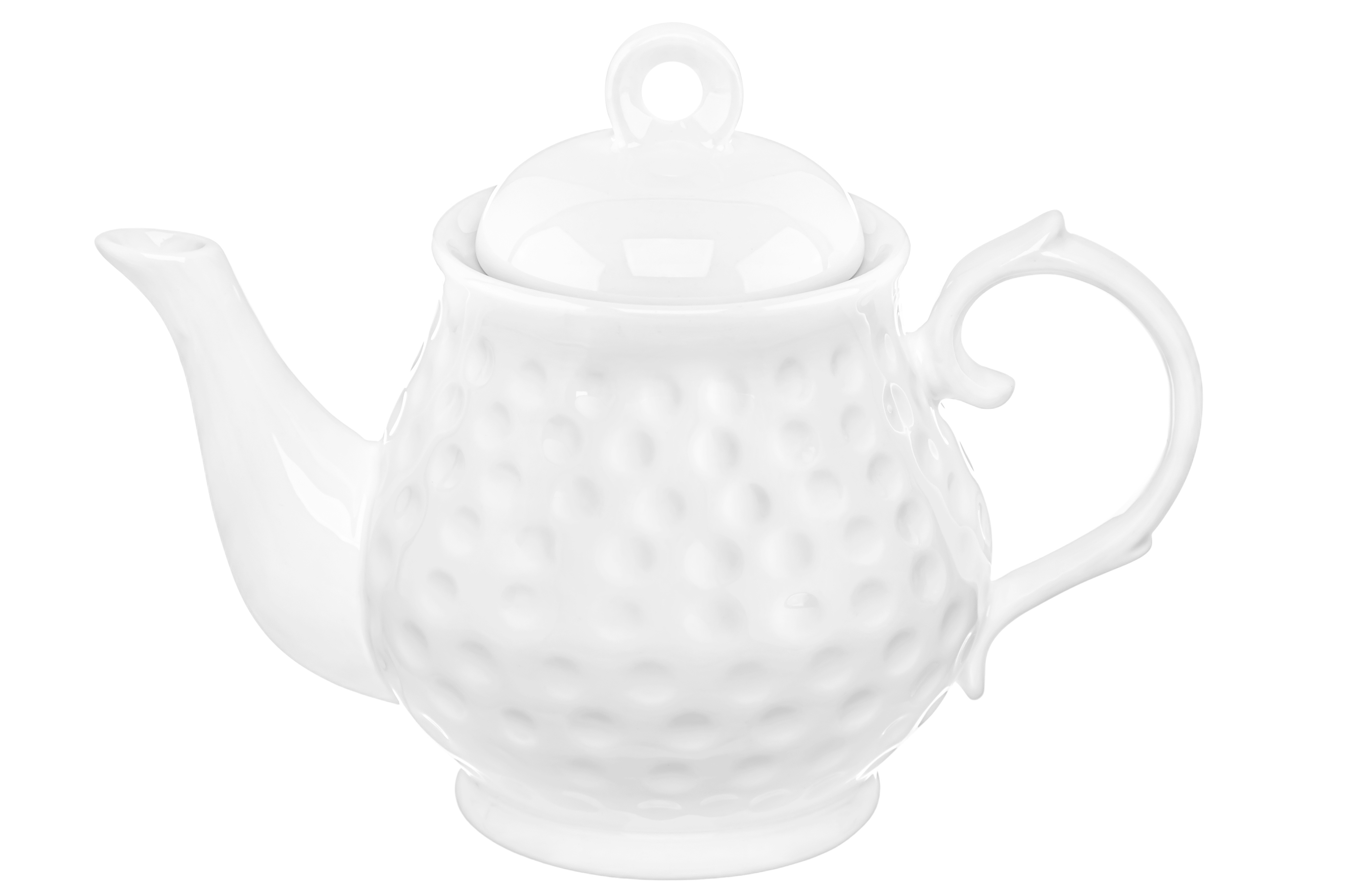 Изображение товара Чайник Elan gallery фарфор цвет белый 540402