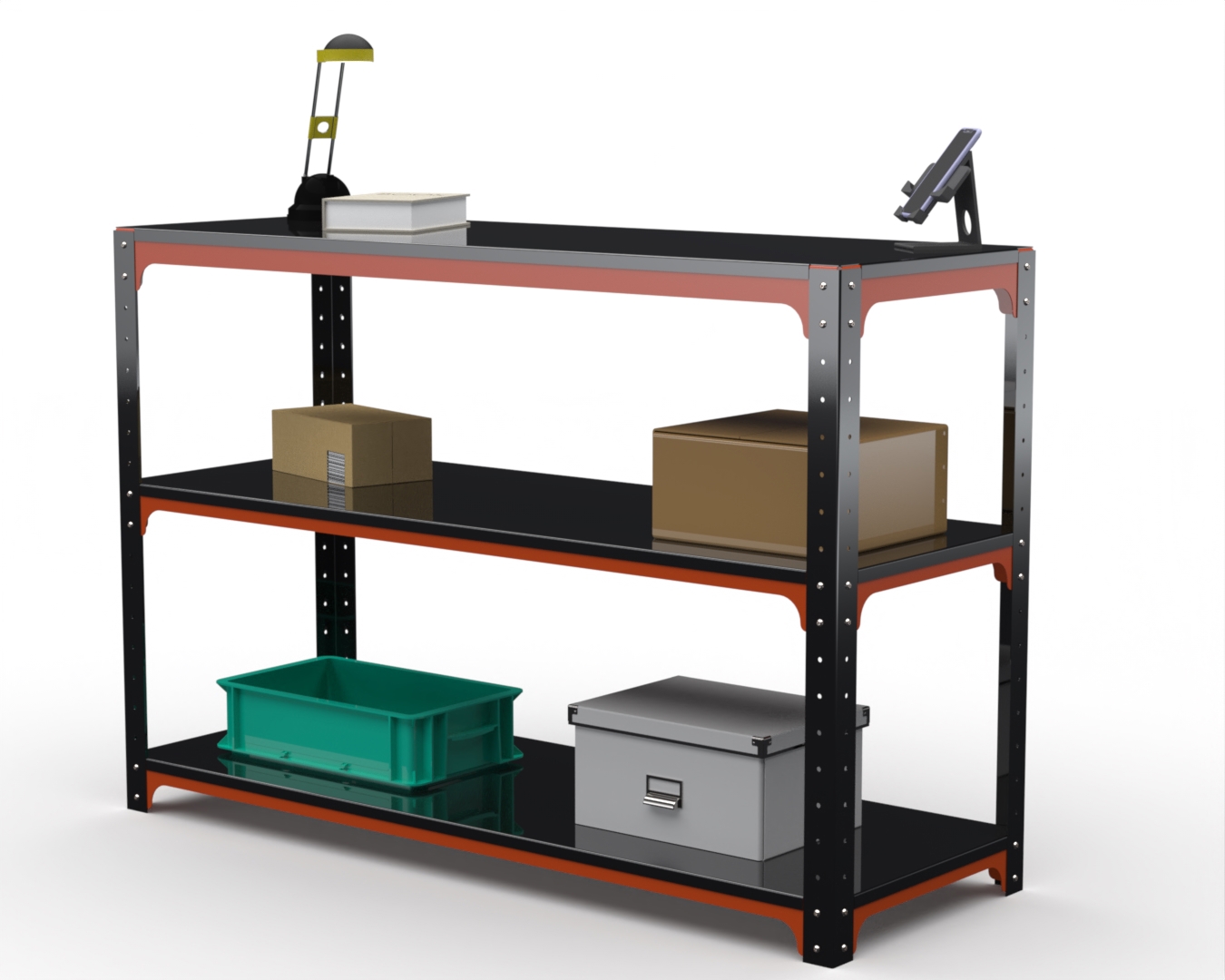 Изображение товара Стол-верстак Metalex Kit 204517 с максимальной нагрузкой до 260 кг