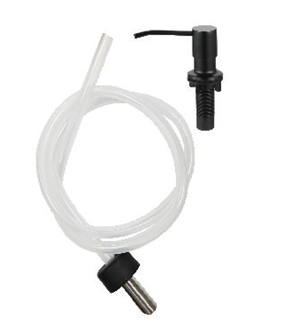 Изображение товара Диспенсер врезной из нержавеющей стали SPLENKA черный 4.50x11.30x5.10