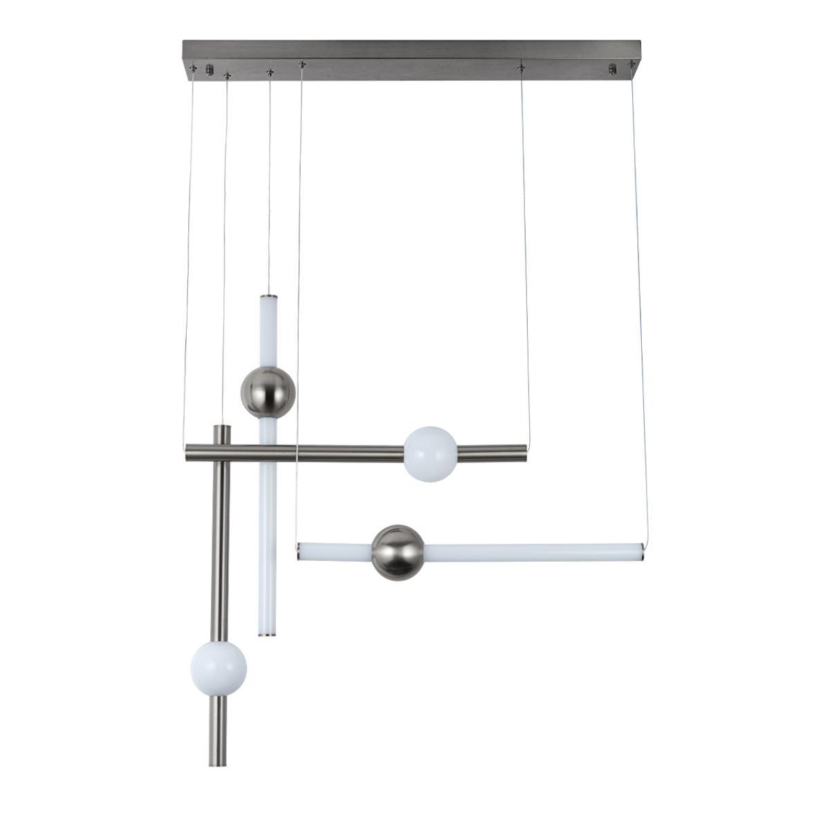 Изображение товара Люстра подвесная светодиодная LOFT IT 5053-F Crescent 120 см белая