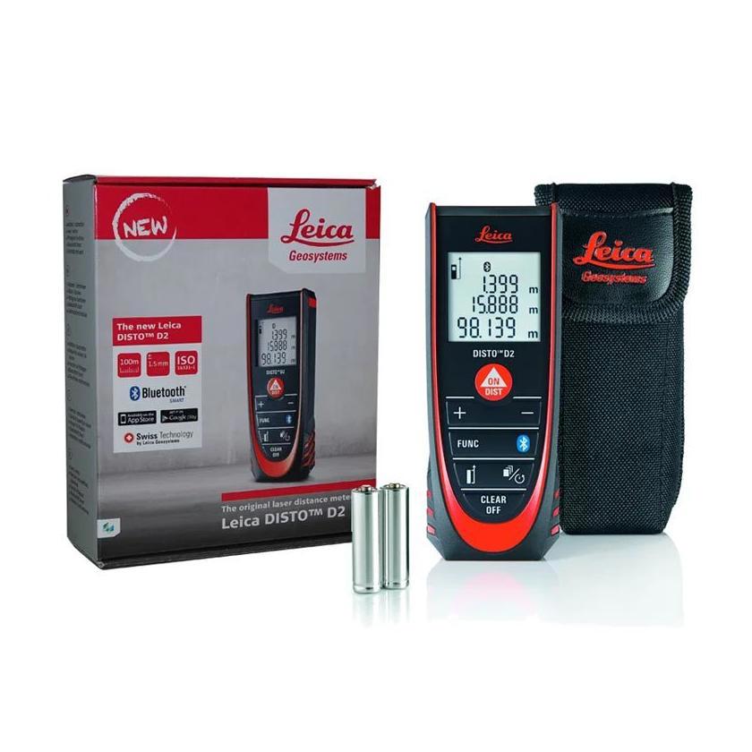 Изображение товара Лазерный дальномер Leica Disto D2 New до 100 метров компактный и точный