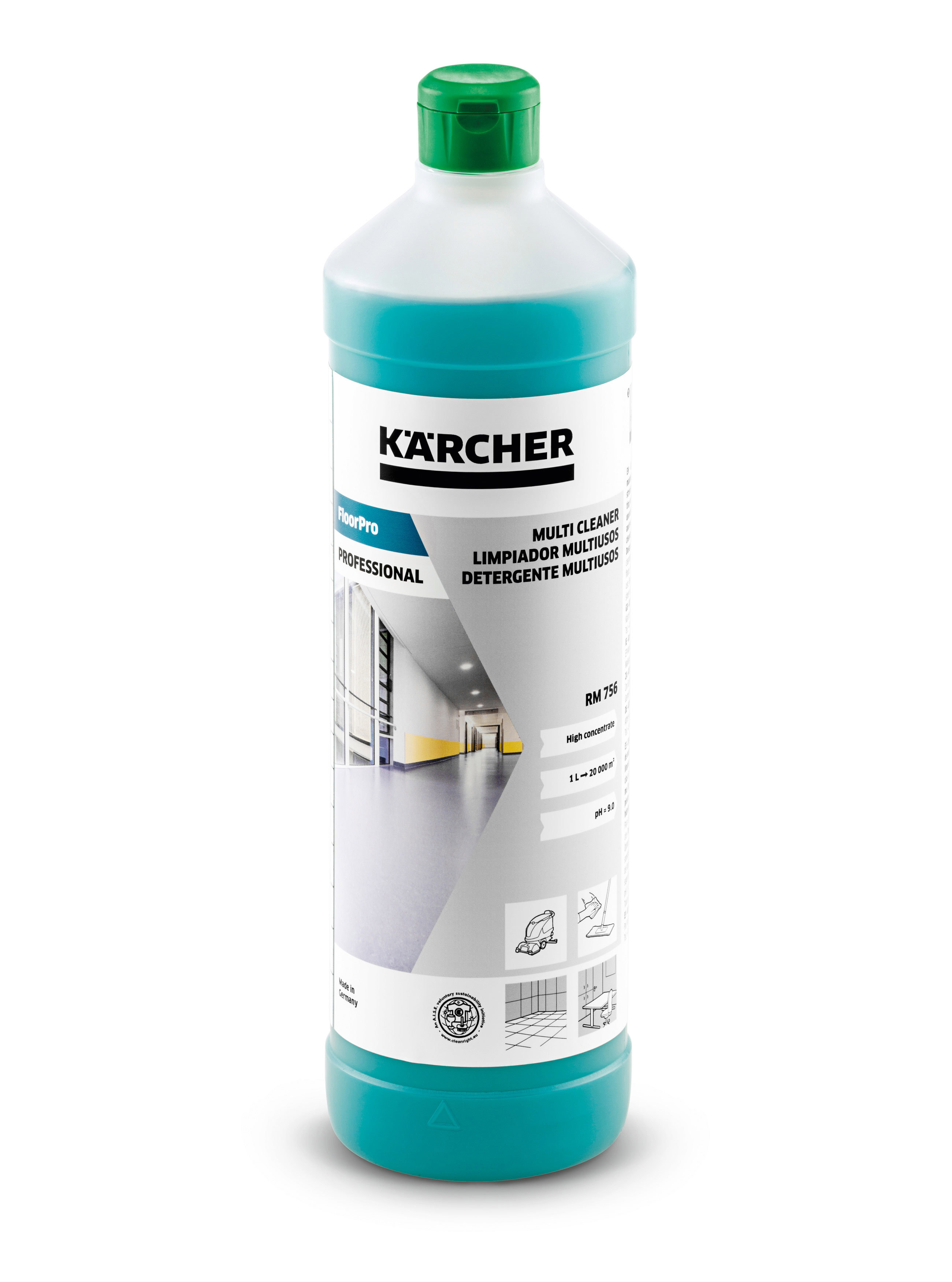 Изображение товара Средство для мытья полов Karcher FloorPro RM 756 6.295-913.0 1л