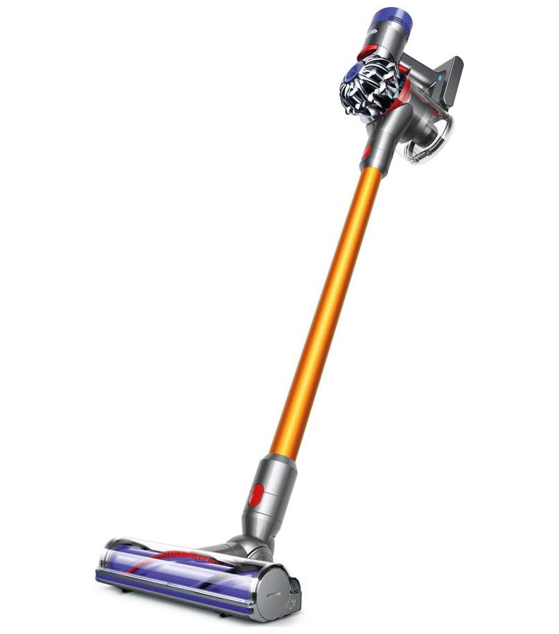 Изображение товара Пылесос вертикальный Dyson V8 absolute 447109-01 серый/никель 0.54 л 350 Вт цвет серый никель