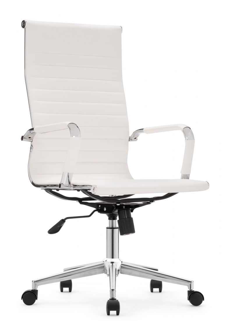 Изображение товара Офисное кресло Woodville 15735 белое эко кожа регулировка качания комфортное
