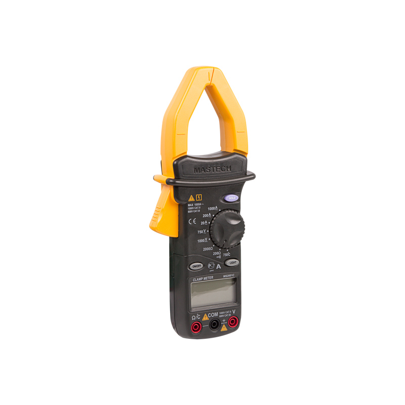 Изображение товара Токоизмерительные клещи Mastech MS2001C цифровые с функцией DATA HOLD и подсветкой дисплея