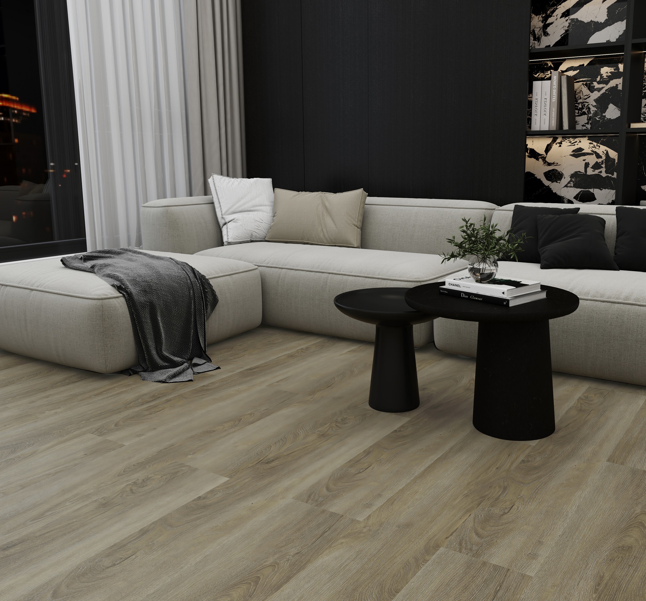 Изображение товара SPC Плитка Vifloor Ideal Дуб Аден 122x18.4 смласс 43 влагостойкая