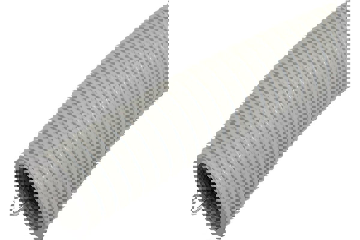 Изображение товара Труба гофрированная Agis profile ПВХ D16 мм 100 м с протяжкой цвет серый