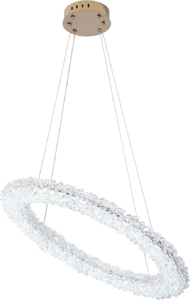 Изображение товара Светильник подвесной светодиодный Stilfort 4013-03-06P Felloria с пультом управления 17 м² регулируемый белый свет цвет золото