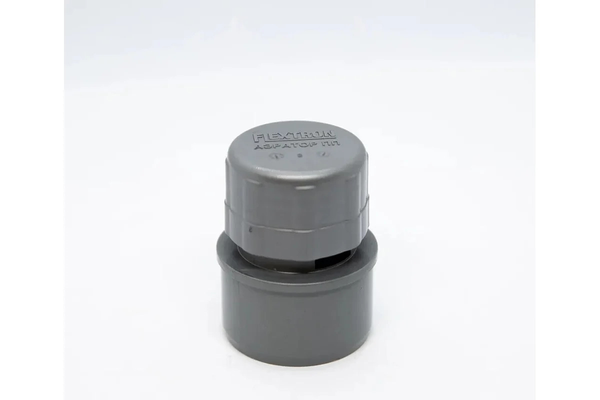 Изображение товара Аэратор канализационный малошумный Flextron 50 мм полипропилен 2 шт