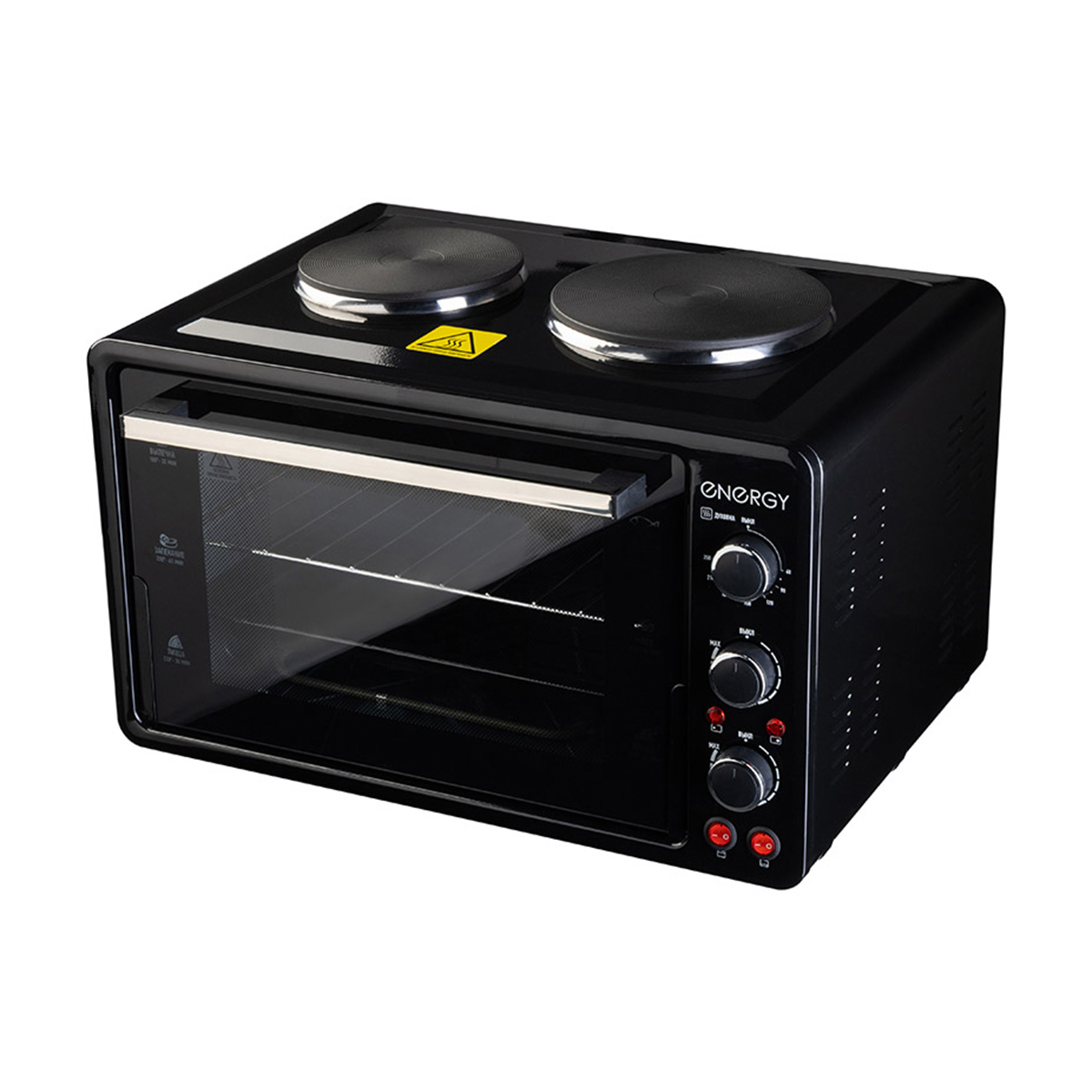 Изображение товара Электропечь 1400 Вт Energy 260880 55x44x36 см цвет черный