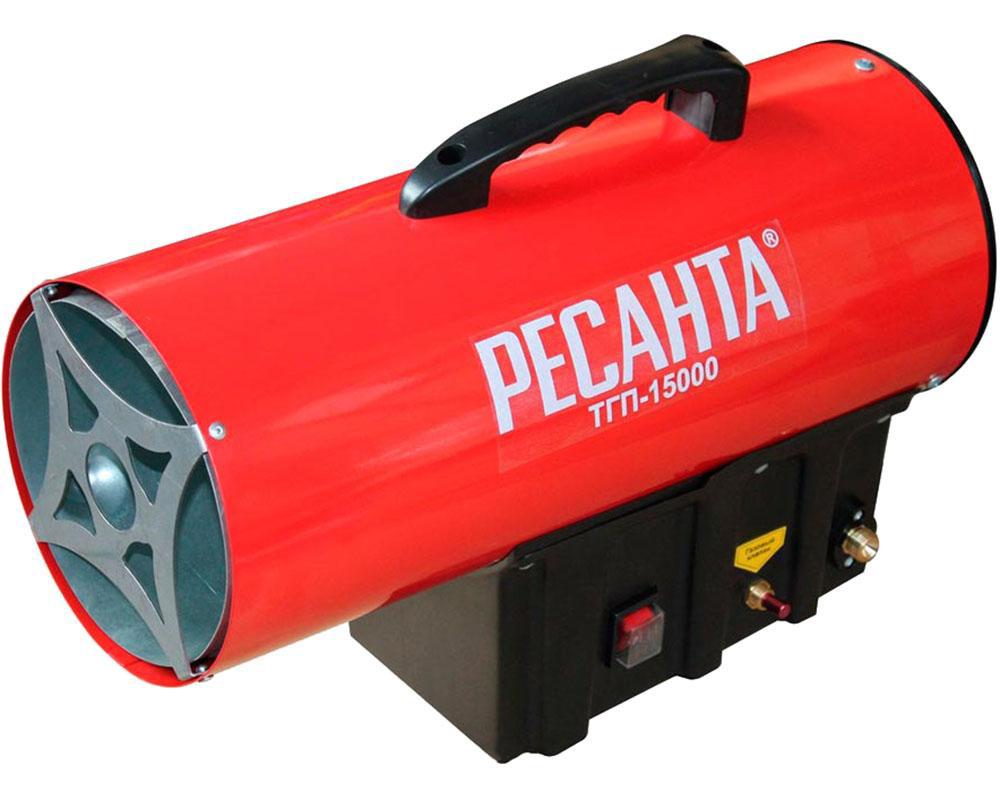 Изображение товара Газовая тепловая пушка РЕСАНТА ТГП-15000 мощностью 15 кВт для обогрева помещений