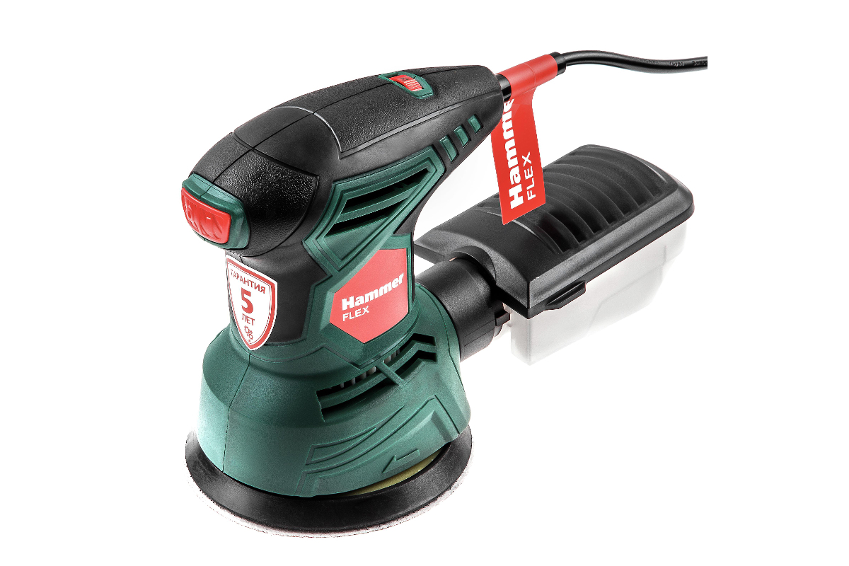 Изображение товара Эксцентриковая шлифмашина Hammer OSM260 260Вт 125мм 6000-12000 об/мин