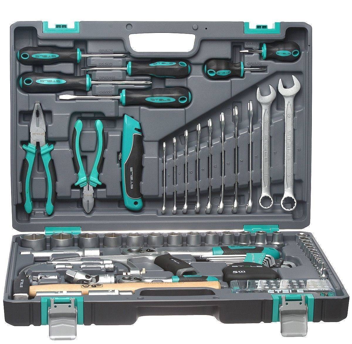 Изображение товара Набор инструментов Stels 14111, 98 предметов