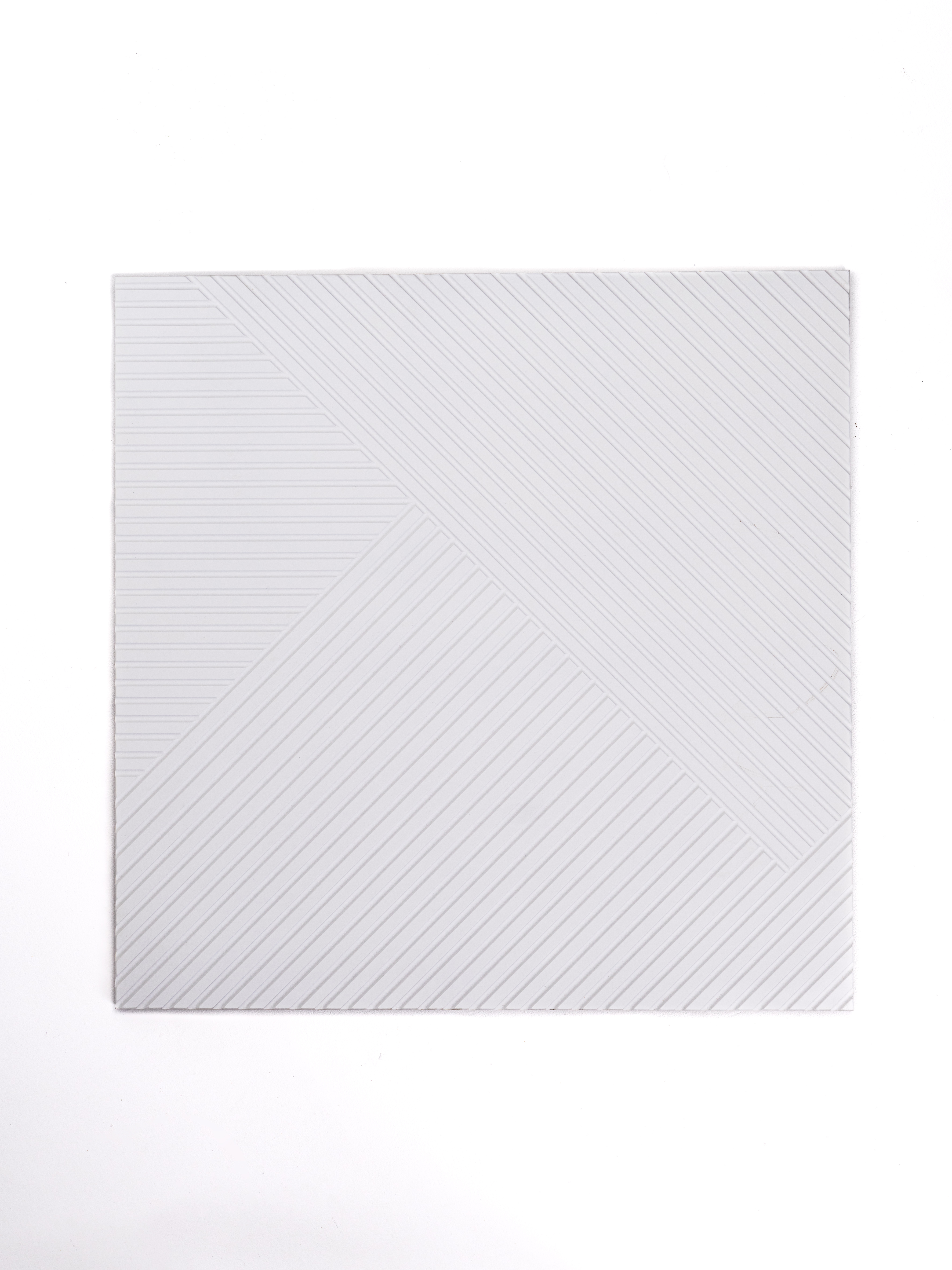 Изображение товара Панель 3D Alberodiarte квадрат белый грунт 610x610 мм