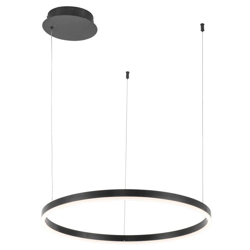 Изображение товара Подвесная светодиодная люстра Planetary с пультом управления 31 Вт черный