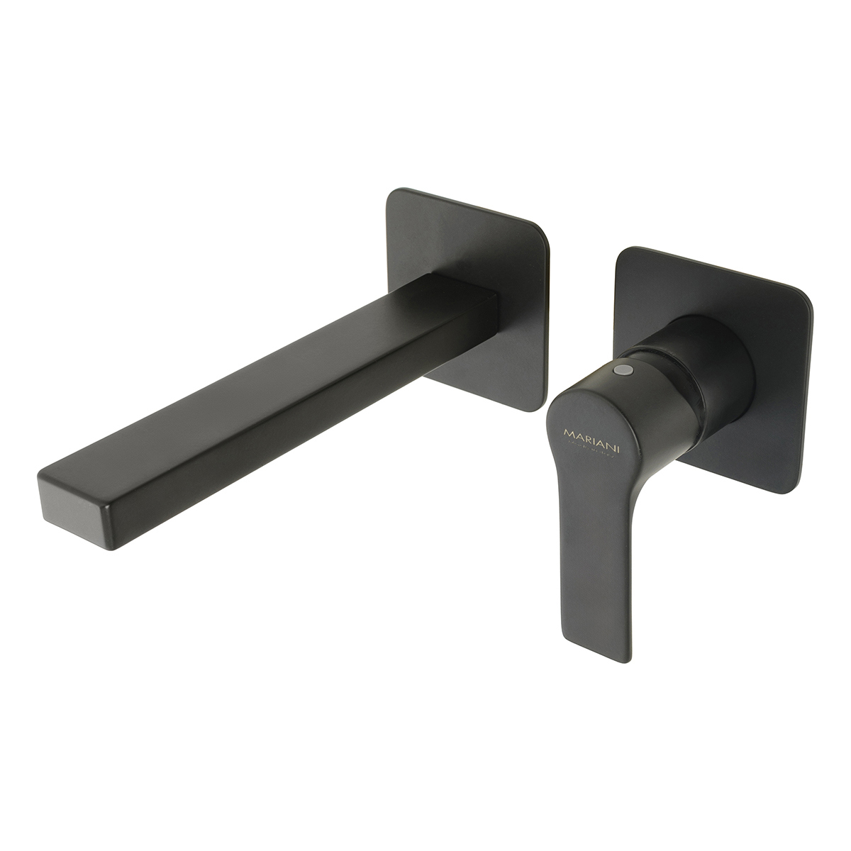 Изображение товара Черный матовый встраиваемый смеситель для раковины MARIANI B14565KLP
