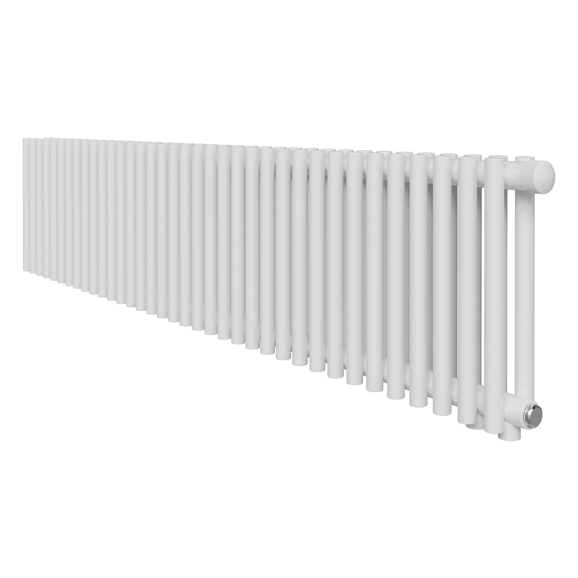 Изображение товара Радиатор трубчатый Royal Thermo Shift R22 260/72 30 секций нижнее правое подключение сталь белый с кронштейном