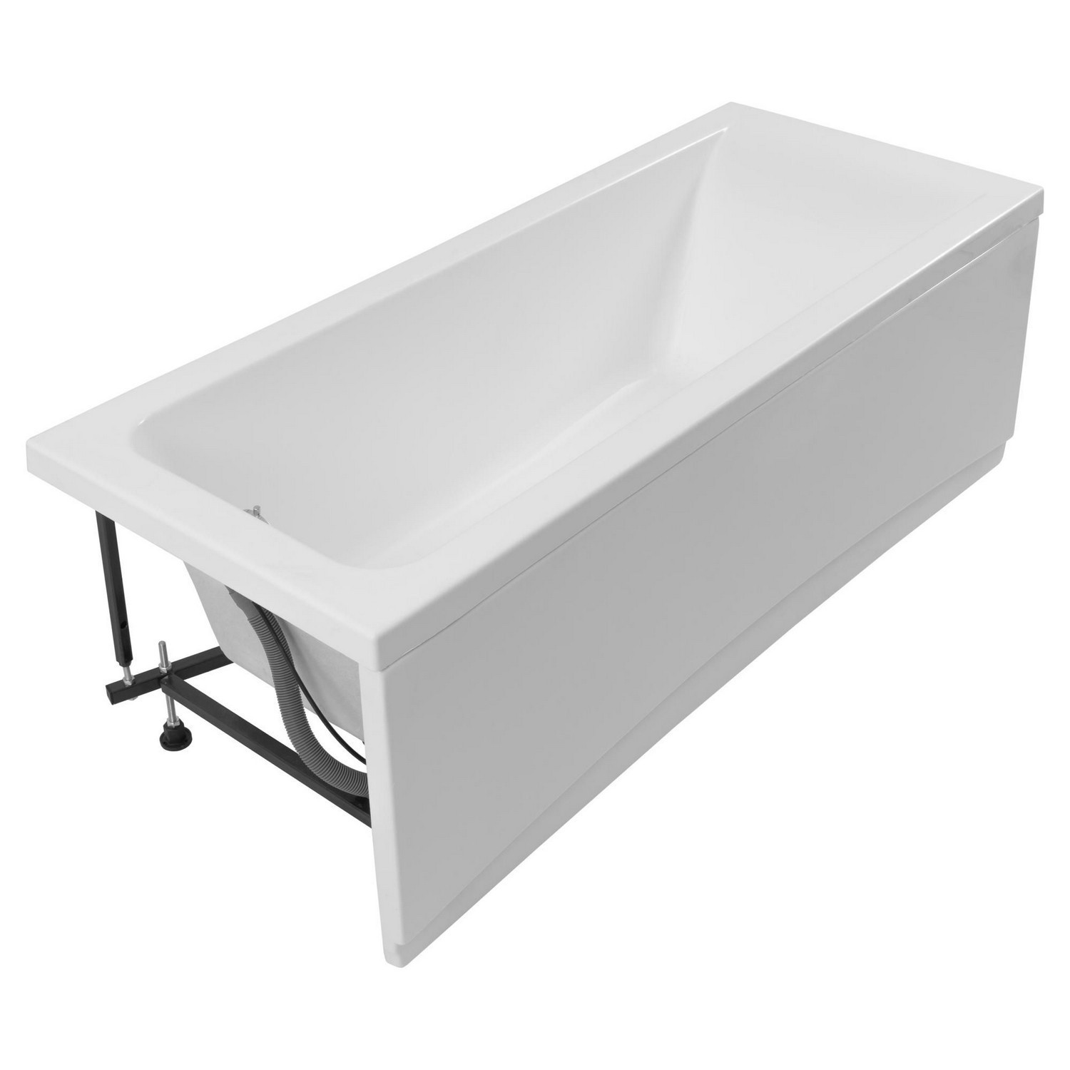 Изображение товара Ванна акриловая Aquanet Bright 170x75 Комплект 4 в 1: Ванна, каркас, фронтальная и боковая панели