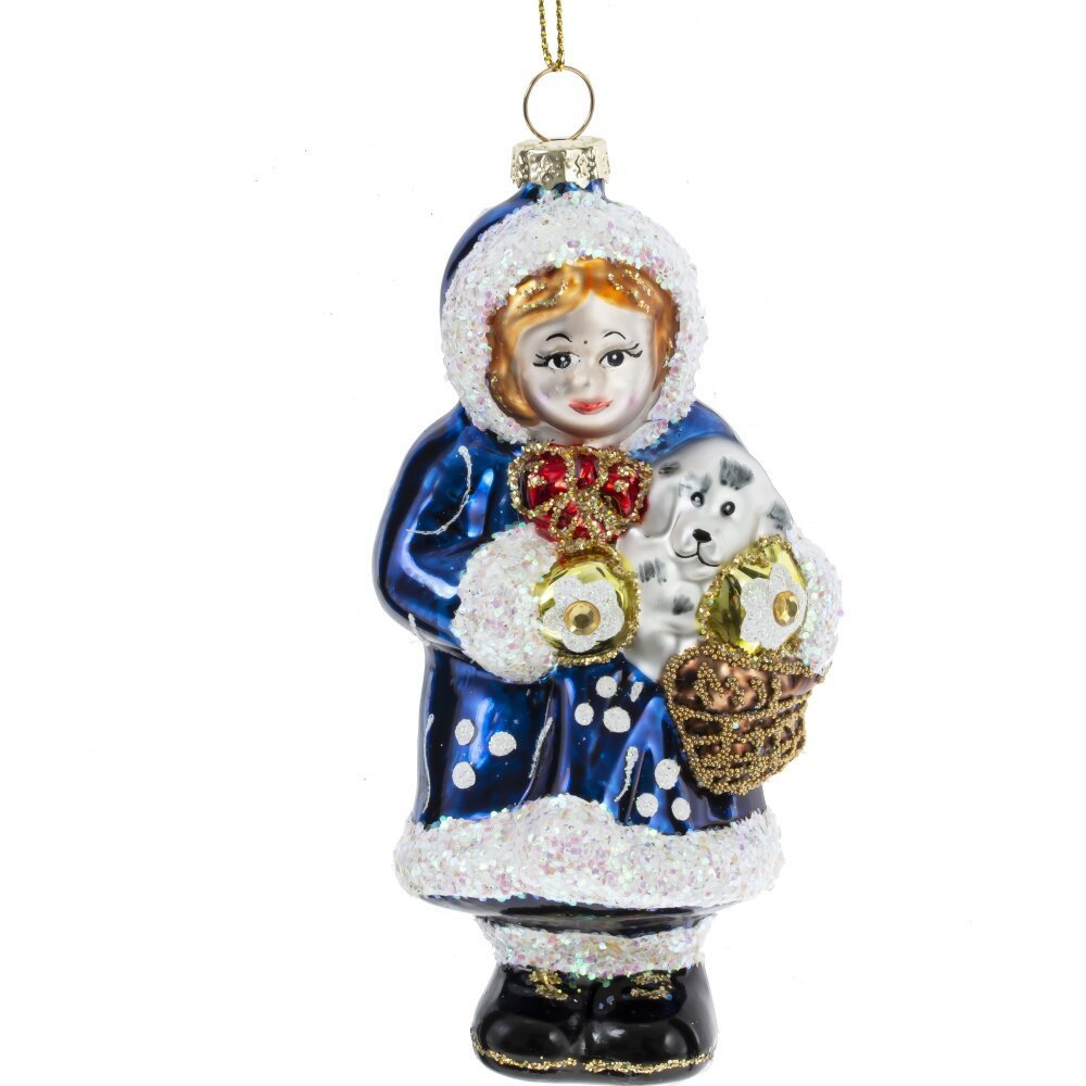 Изображение товара Елочная игрушка 809236 14 см x 5.5 см синий