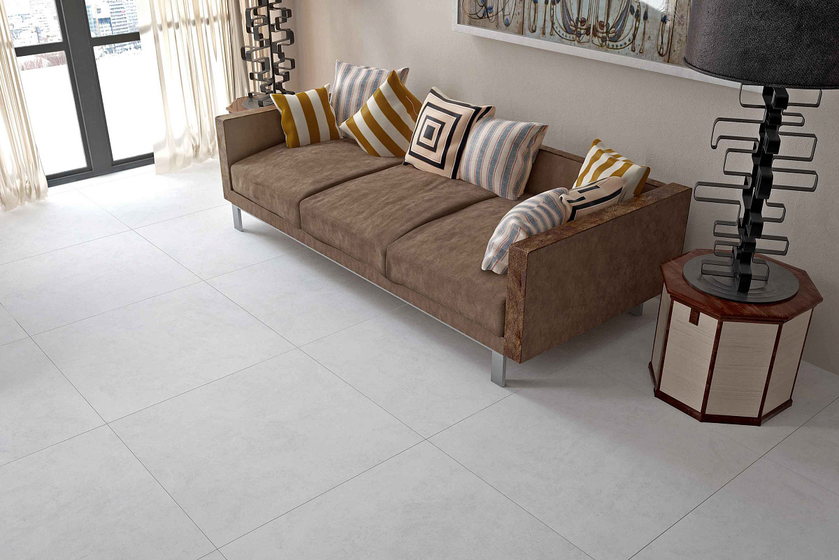 Изображение товара Керамогранит Гранитея G340Н60 60x60см светло-серый для пола и стен