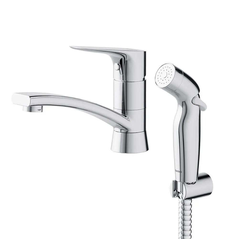 Изображение товара Смеситель для раковины в ванную Damixa Jupiter 770230001 цвет хром