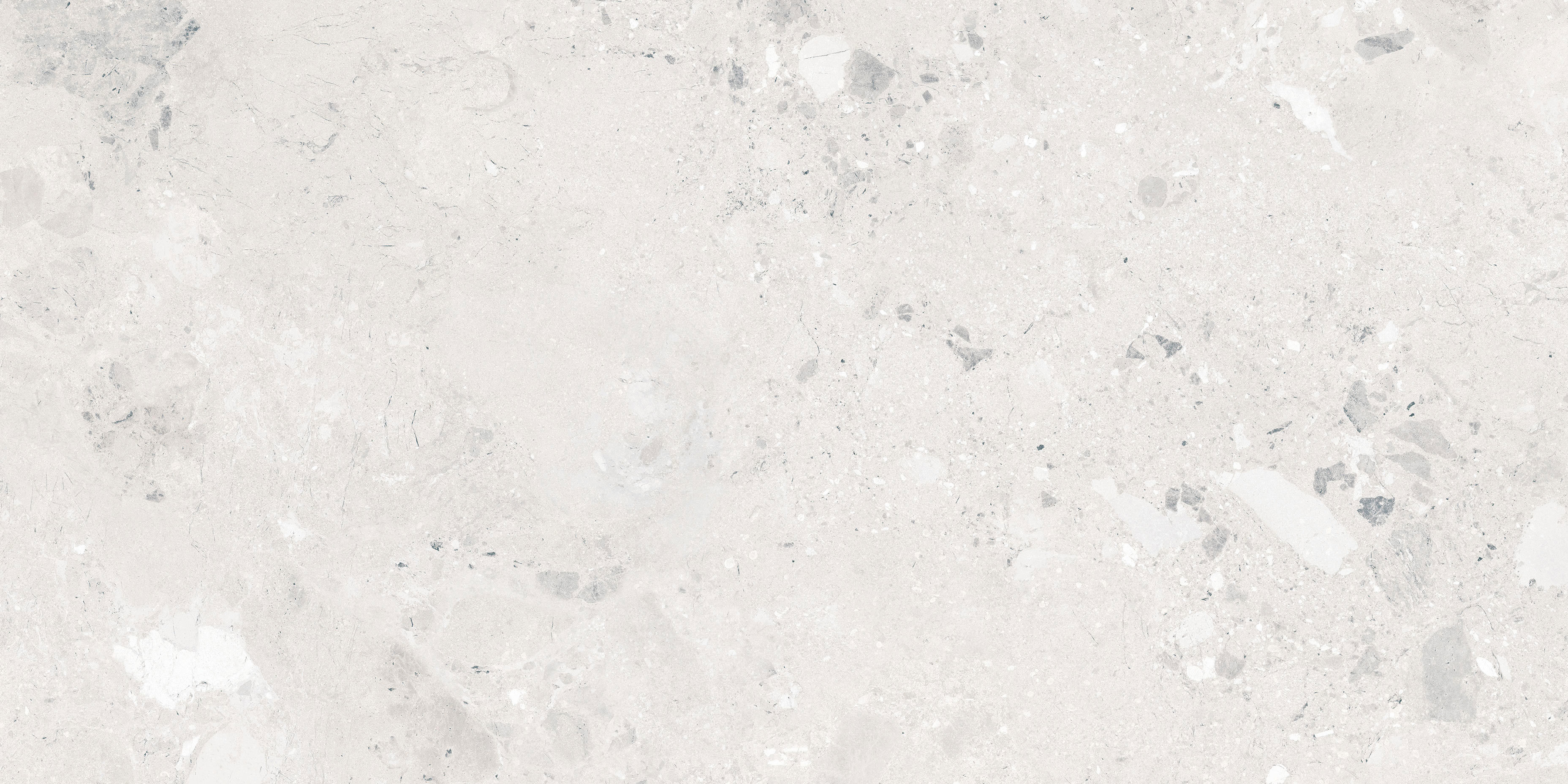 Изображение товара Керамогранит Navarti Ura 60x120 см белый с эффектом терраццо морозоустойчивый