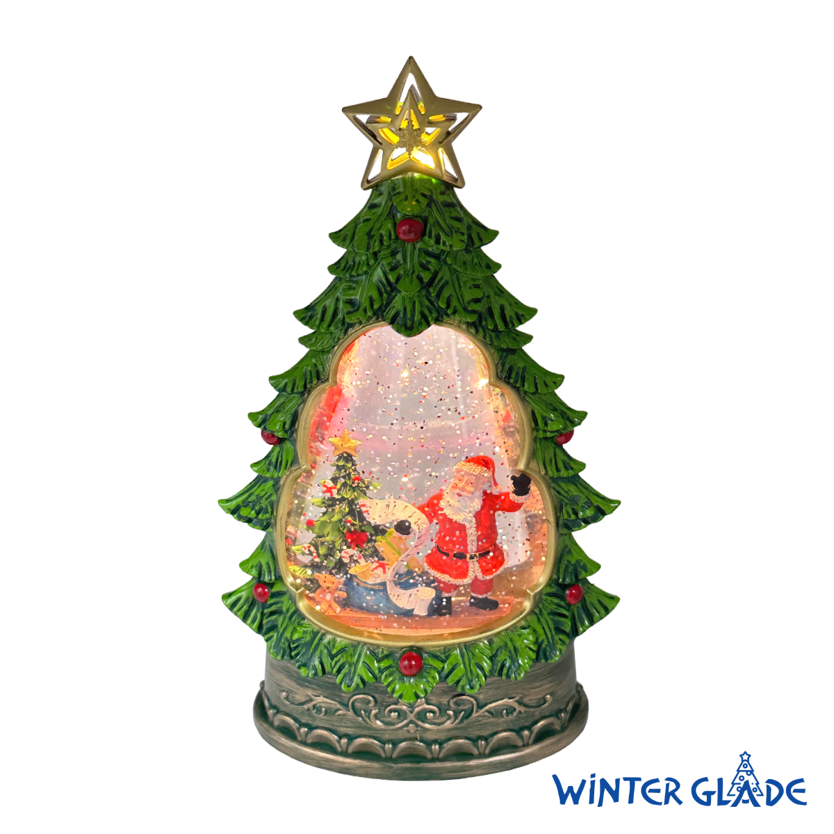 Изображение товара Новогодний фонарь Winter Glade F26-1 15x8x28.3 см