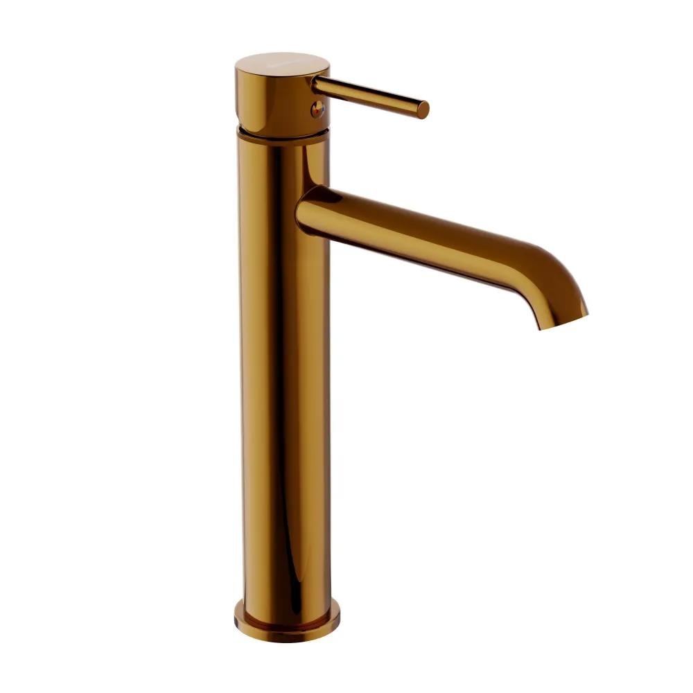 Изображение товара Смеситель для раковины Damixa Scandinavian Pure 360250600 цвет золото